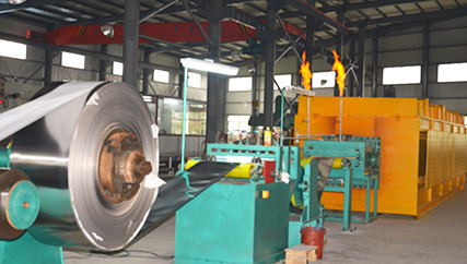 全套先進不銹鋼帶材設備 造就鑫發(fā)17年不敗地位